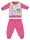 Disney Princesses winter cotton baby pajamas - interlock pajamas - light pink - 92