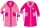 Disney Princesses kids coral robe - pink - 128