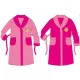 Disney Princesses kids coral robe - pink - 128