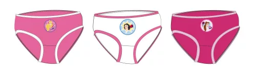 Disney Princesses little girl panties - 3-piece cotton panties