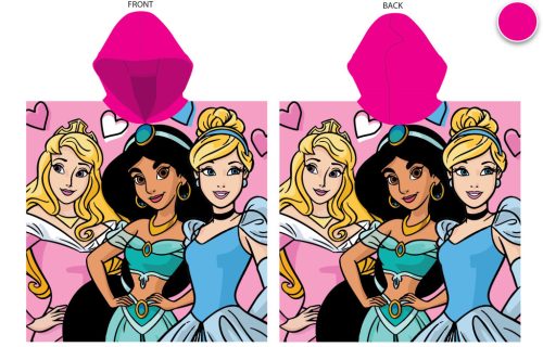 Disney Princesses 55x110 cm quick-drying poncho