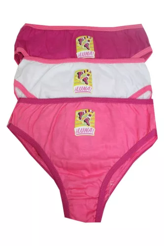 Cotton girl panties - 3-piece - Soy Luna - 98-104