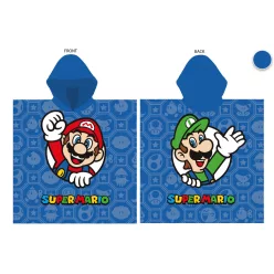 Super Mario 55x110 cm quick-drying poncho