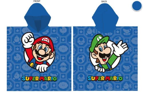 Super Mario 55x110 cm quick-drying poncho