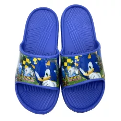 Sonic kids slippers - Blue