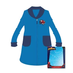 Children's bathrobe - coral - Spiderman