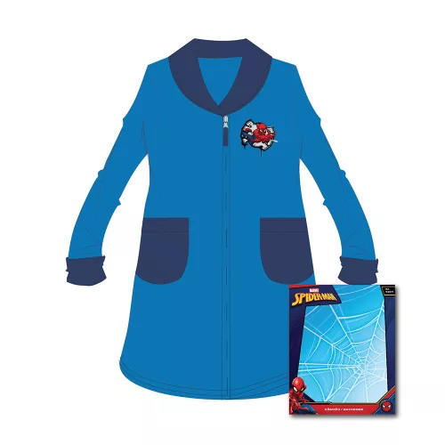 Children's bathrobe - coral - Spiderman