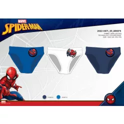 3-piece little boy cotton underwear - Spiderman