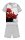 Spiderman summer short sleeve children's pajamas - cotton jersey pajamas - gray - 104