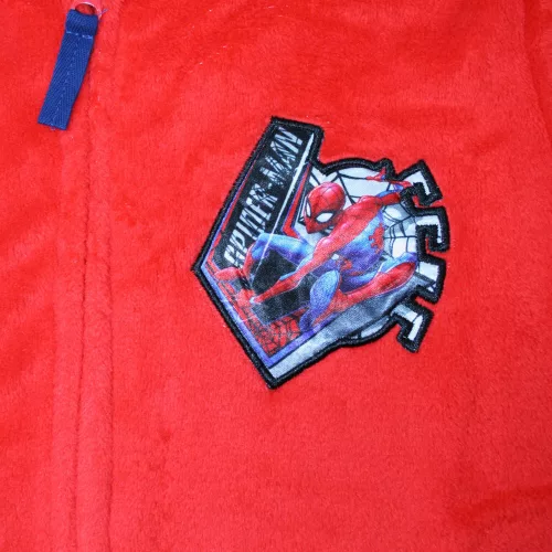 Child warm bathrobe - Coral - Spiderman - red - 116