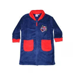 Child warm bathrobe - Coral - Spiderman - dark blue - 110