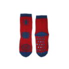 Non-slip children's plush socks - Spiderman - full plush - Spider - red-blue - 23-26