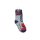 Non-slip children's plush socks - Spiderman - full plush - Spider - gray - Spidey logo - 23-26