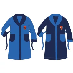 Spiderman child coral bathrobe - light blue - 98