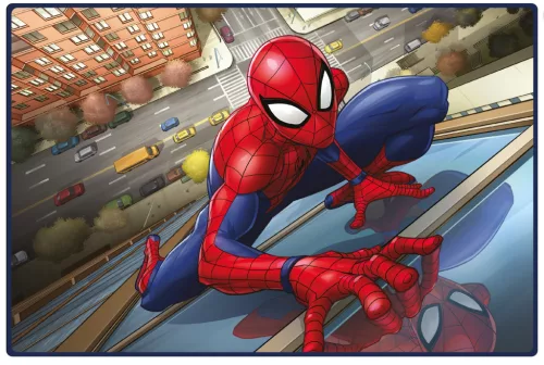 Spiderman rug, bathroom mat - 80 x 120 cm