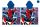 Spiderman 55x110 cm quick-drying poncho
