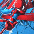 Winter cotton children's pajamas - Spiderman - dark blue - 128
