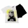 Star Wars kids short sleeve cotton pajamas - Black/White - 110