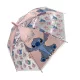 Disney Stitch semi-automatic umbrella - 68cm - Pink