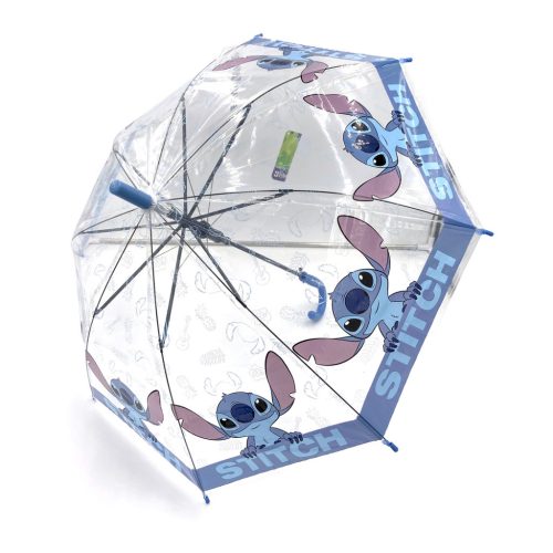 Disney Stitch semi-automatic umbrella - 74cm - Transparent