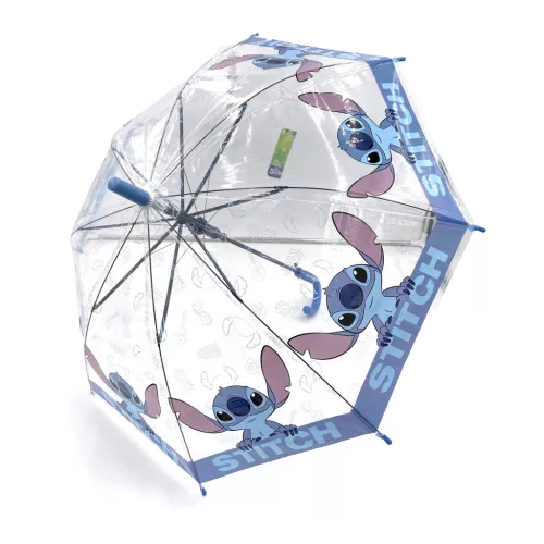 Disney Stitch semi-automatic umbrella - 74cm - Transparent