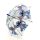 Disney Stitch semi-automatic umbrella - 74cm - Blue