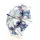 Disney Stitch semi-automatic umbrella - 74cm - Blue
