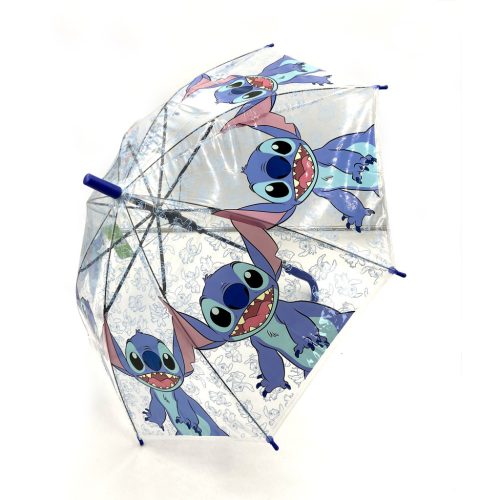 Disney Stitch semi-automatic umbrella - 74cm - Blue
