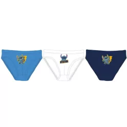 Stitch little boy underwear - 3-piece cotton underwear