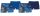Stitch little boy swim boxer - medium blue - 128