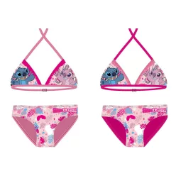   Stitch two-piece swimsuit for girls - bikini with triangle top