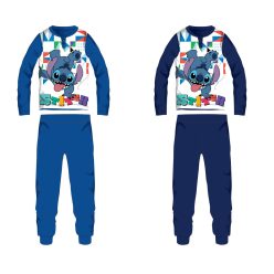 Disney Stitch jersey cotton pajamas - medium blue - 110