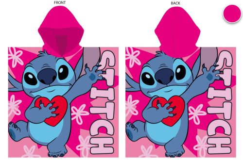 Disney Stitch 55x110 cm quick dry poncho