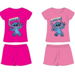   Disney Stitch cotton summer set - t-shirt-shorts set - pink - 110