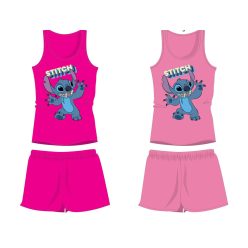   Disney Stitch pamut nyári együttes - trikó-rövidnadrág szett 