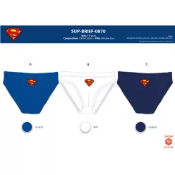 Superman little boy underwear - 3-piece cotton underwear
