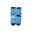 Non-slip children's plush socks - Toy Story - full plush - light blue - 23-26
