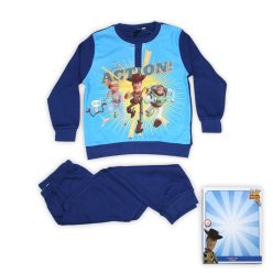   Winter cotton children's pajamas - Toy Story - dark blue - 104