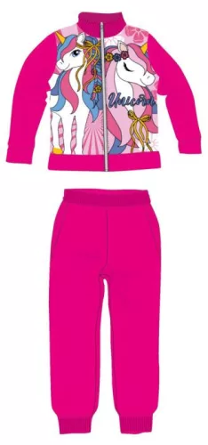 Unicorn girls leisure suit - pink - 98
