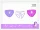 Unicorn girl panties - 3-piece cotton panties - 110-116
