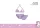 Unicorn two-piece swimsuit for girls - bikini with triangle top - light purple - 104