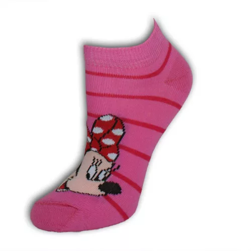 Minnie Mouse kids secret socks - cotton secret socks - pink