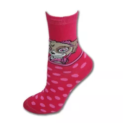 Children's cotton ankle socks - Paw Patrol - pink