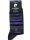 Men's mercerized dress socks - cotton ankle socks - 41-45 - striped - Pierre Cardin